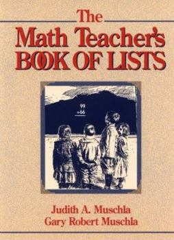 Paperback The Math Teacher's Book of Lists Book