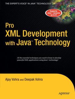 Paperback Pro XML Development with Java Technology Book