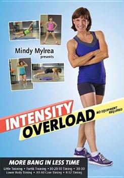 DVD Mindy Mylrea: Intensity Overload No Equipment Required Book