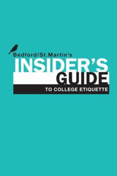 Paperback Insider's Guide to College Etiquette Book