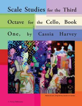 Paperback Scale Studies for the Third Octave for the Cello, Book One Book