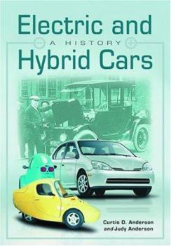 Hardcover Electric and Hybrid Cars: A History Book