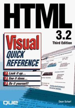 Paperback Html 3.2 Visual Quick Reference Book