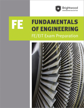 Paperback Fundamentals of Engineering FE/EIT Exam Preparation Book