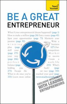 Paperback Be a Great Entrepreneur Book