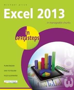 Paperback Excel 2013 in Easy Steps Book
