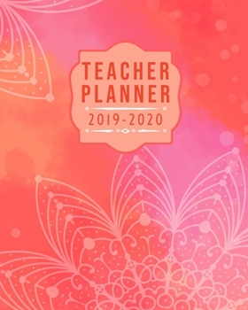 Paperback 2019-2020 Teacher Lesson Planner: 11 Months Teacher Planner, 8x10 inch Book