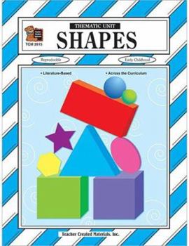 Paperback Shapes Thematic Unit Book