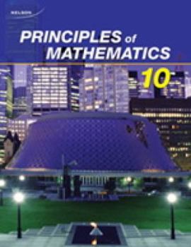 Paperback Principles of Mathematics 10: Student Text + Online PDF Files Book
