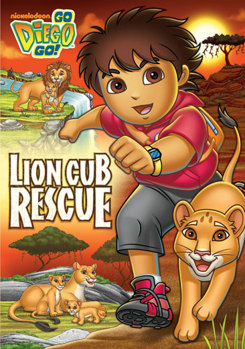 DVD Go Diego Go: Lion Cub Rescue Book
