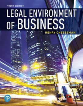 Paperback Legal Environment of Business [RENTAL EDITION] Book
