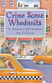 Paperback Crime Scene Whodunits: Dr. Quicksolve Mini-Mysteries Book
