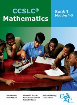 Paperback Ccslc Mathematics Book 1 Modules 1-3 Book