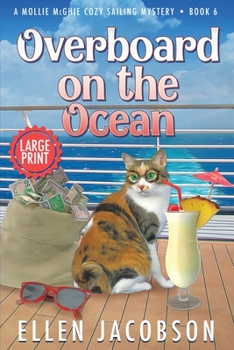 Paperback Overboard on the Ocean: Large Print Edition [Large Print] Book