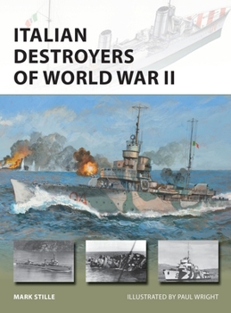 Paperback Italian Destroyers of World War II Book