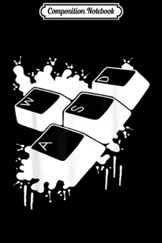 Paperback Composition Notebook: Computer Gamer Journal/Notebook Blank Lined Ruled 6x9 100 Pages Book