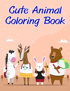 Cute Animal Coloring Book: Coloring pages , Chrismas Coloring Book for adults relaxation to Relief Stress (christmasville)