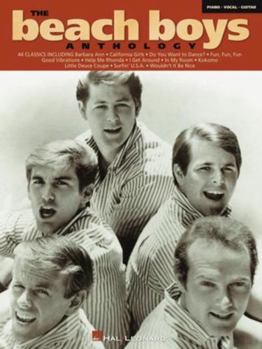 Paperback The Beach Boys Anthology Songbook Piano Vocal Guitar Sheet Music Collection 44 Classic Hits for Intermediate Musicians Surf Rock Pop Music Book for Si Book