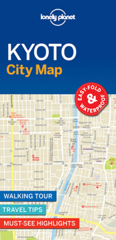 Map Lonely Planet Kyoto City Map Book