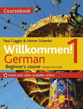 Paperback Willkommen! 1 (Third Edition) German Beginner's Course Book
