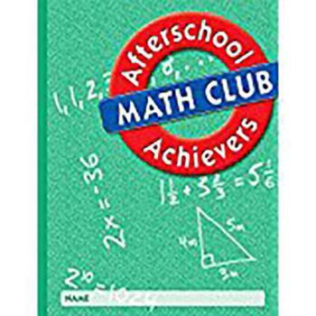 Paperback Afterschool Achievers Math: Student Edition Grade 8 2002 Book