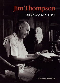 Hardcover Jim Thompson: The Unsolved Mystery Book