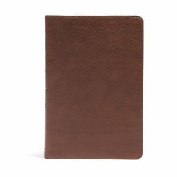 Imitation Leather CSB Seven Arrows Bible, Brown Leathertouch Book