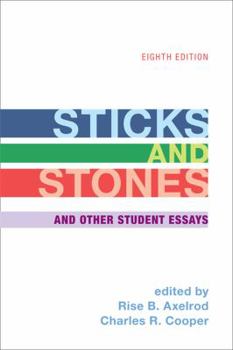 Paperback Sticks and Stones: And Other Student Essays Book