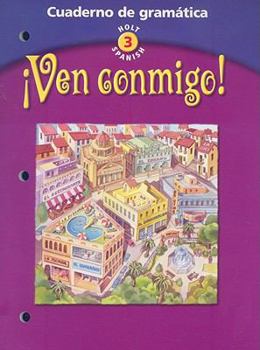 Paperback ?ven Conmigo!: Cuaderno de Gram?tica Level 3 [Spanish] Book