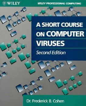 Paperback A Short Course on Computer Viruses (Wiley Professional Computing) Book