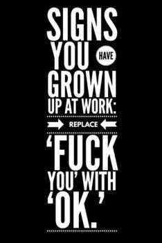 Paperback Funny Office Co Workers Blank College Ruled Line Paper Book