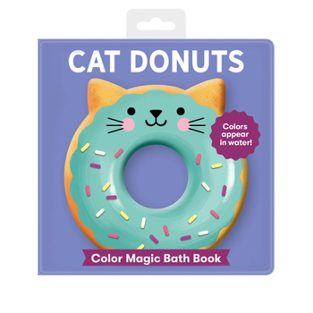 Vinyl Bound Cat Donuts Color Magic Bath Book