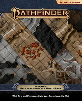 Paperback Pathfinder Flip-Mat: Underground City Multi-Pack Book