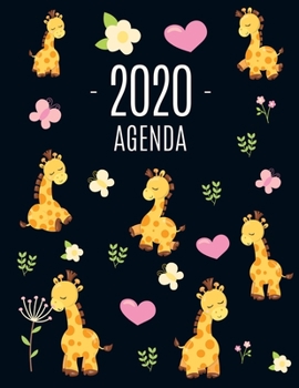 Jirafa Agenda 2020: Planificador Mensual que Inspira Productividad | Con Calendario Mensual 2020 (Spanish Edition)