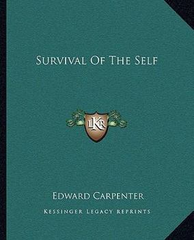 Paperback Survival Of The Self Book