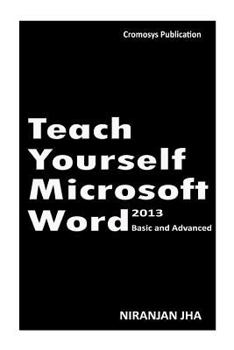 Paperback Teach Yourself Microsoft Word 2013 Book
