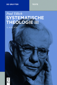 Paperback Systematische Theologie III [German] Book