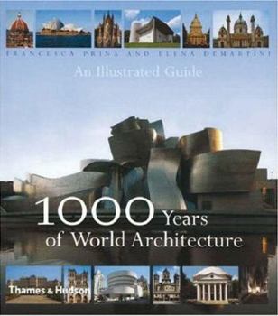 Paperback 1000 Years of World Architecture: An Illustrated Guide Book