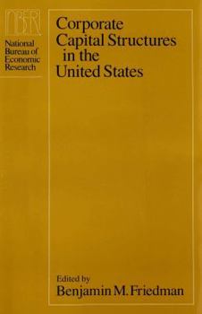 Hardcover Corporate Capital Structures in the United States Book