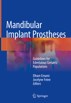 Hardcover Mandibular Implant Prostheses: Guidelines for Edentulous Geriatric Populations Book