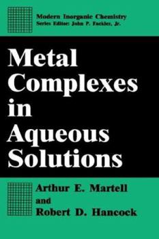 Hardcover Metal Complexes in Aqueous Solutions Book