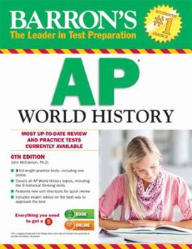 Paperback Barron's AP World History Book