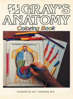 Hardcover Gray's Anatomy Coloring Book