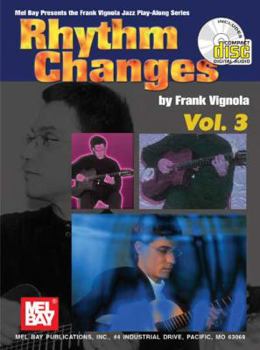 Paperback Mel Bay Rhythm Changes Vulume 3 Book/CD Set Book