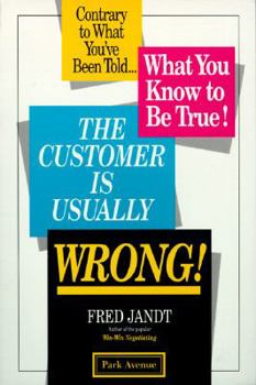 Paperback The Customer is Usually Wrong! Book