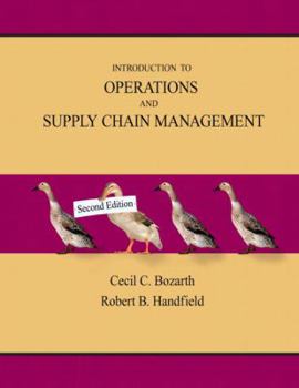 Hardcover Introduction to Operations and Supply Chain Management Book