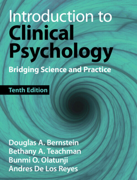 Hardcover Introduction to Clinical Psychology: Bridging Science and Practice Book