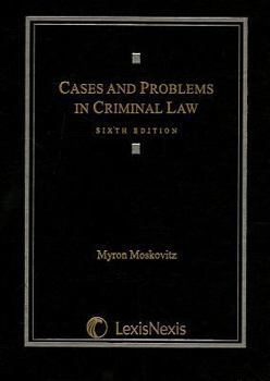 Hardcover Cases and Problems in Criminal Law Book
