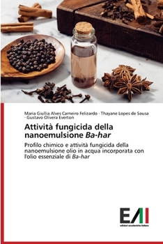 Paperback Attività fungicida della nanoemulsione Ba-har [Italian] Book