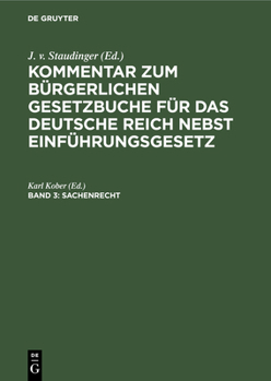 Hardcover Sachenrecht [German] Book